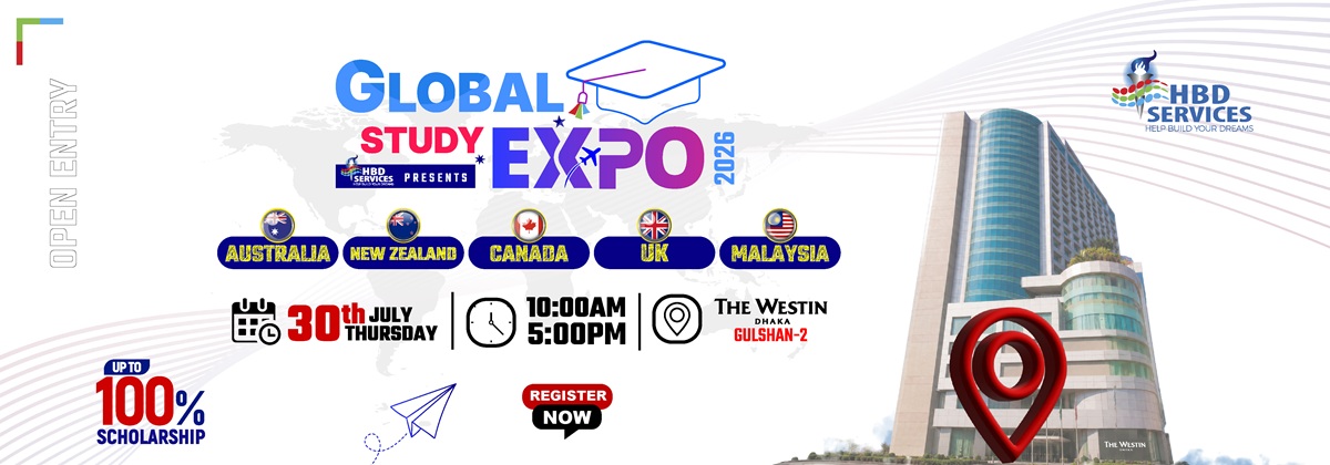 Global Study Expo 2026 banner